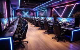 Aménager une arena gaming à Valenciennes avec fauteuils DXRacer, écrans Samsung et LED